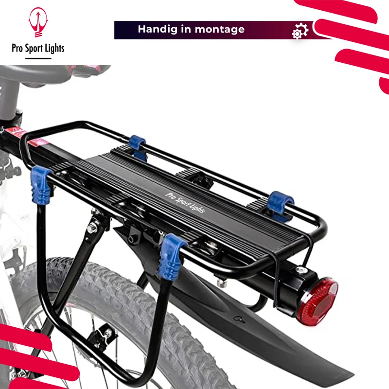 Pro Sport Lights Bagagedrager met Spatbord – QR, MTB & Racefiets