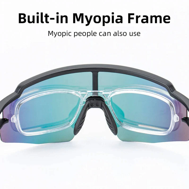 Unisex Fahrrad-Sonnenbrille mit Starkem UV-Schutz