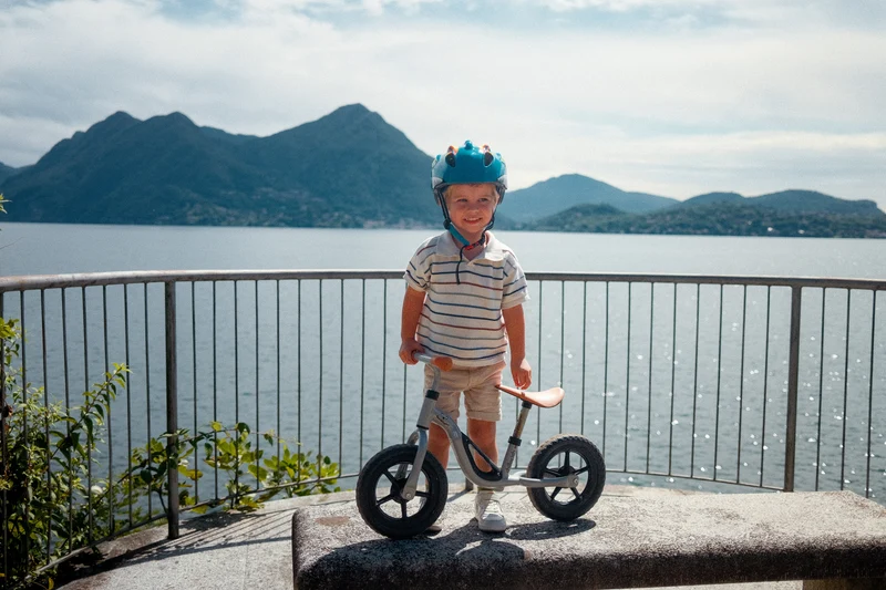Fietshelm Kind Lichtgroen - Kinderhelm Dino XS 46/51cm Kinderfietshelm