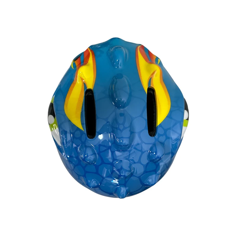 Fietshelm Kinderen jongens Blauw - Kinderhelm Dino XS 46/51cm