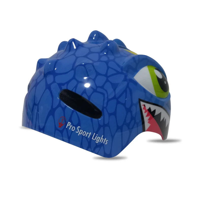 Fietshelm Kinderen jongens Blauw - Kinderhelm Dino XS 46/51cm