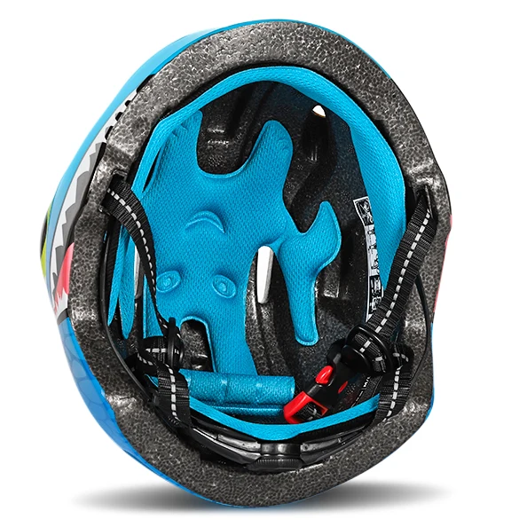 Fietshelm Kinderen jongens Blauw - Kinderhelm Dino XS 46/51cm