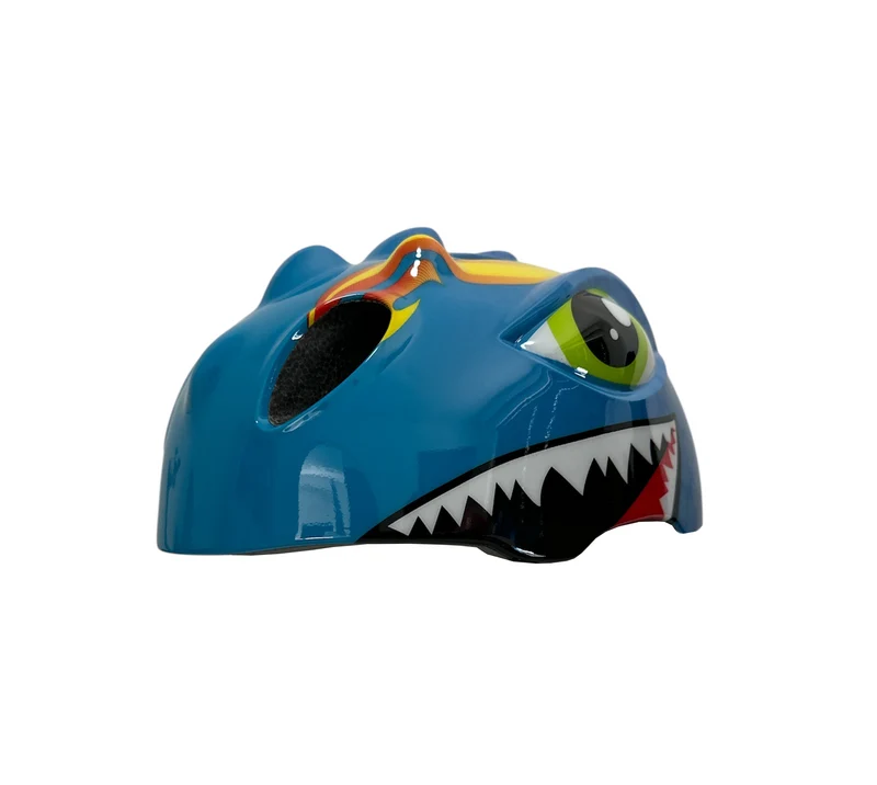 Fietshelm Kinderen jongens Blauw - Kinderhelm Dino XS 46/51cm