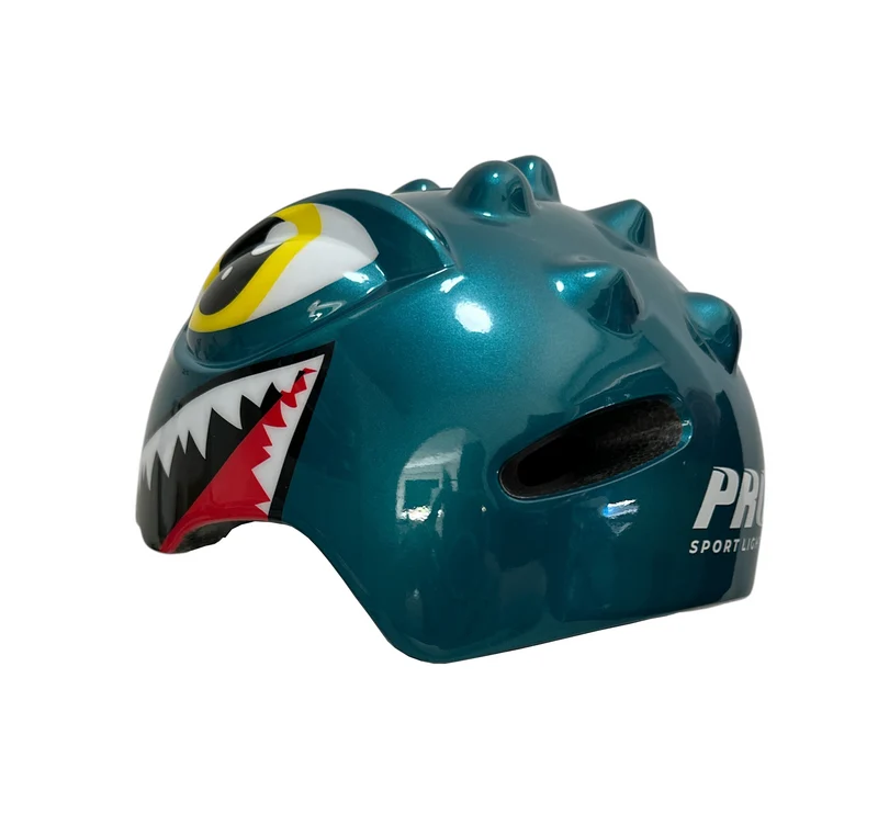Fietshelm Kinderen jongens Groen - Kinderhelm Dino XS 46/51cm
