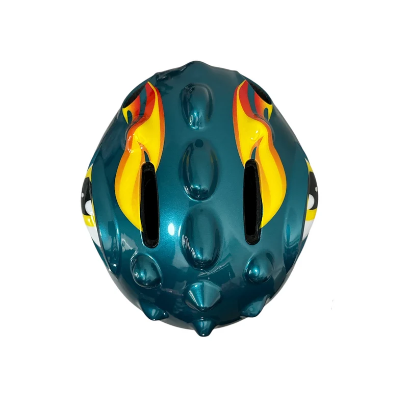 Fietshelm Kinderen jongens Groen - Kinderhelm Dino XS 46/51cm