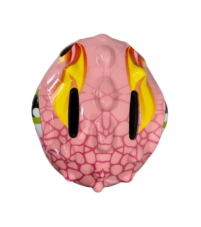 Fietshelm Kind Meisjes Roze Helm Kinderen - Kinderhelm Dino XS 46/51cm