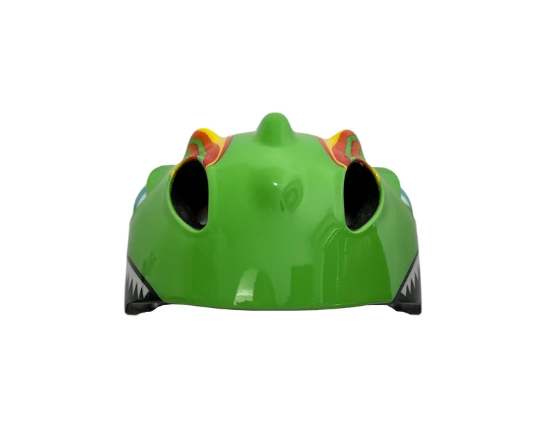 Fietshelm Kind Lichtgroen - Kinderhelm Dino XS 46/51cm Kinderfietshelm