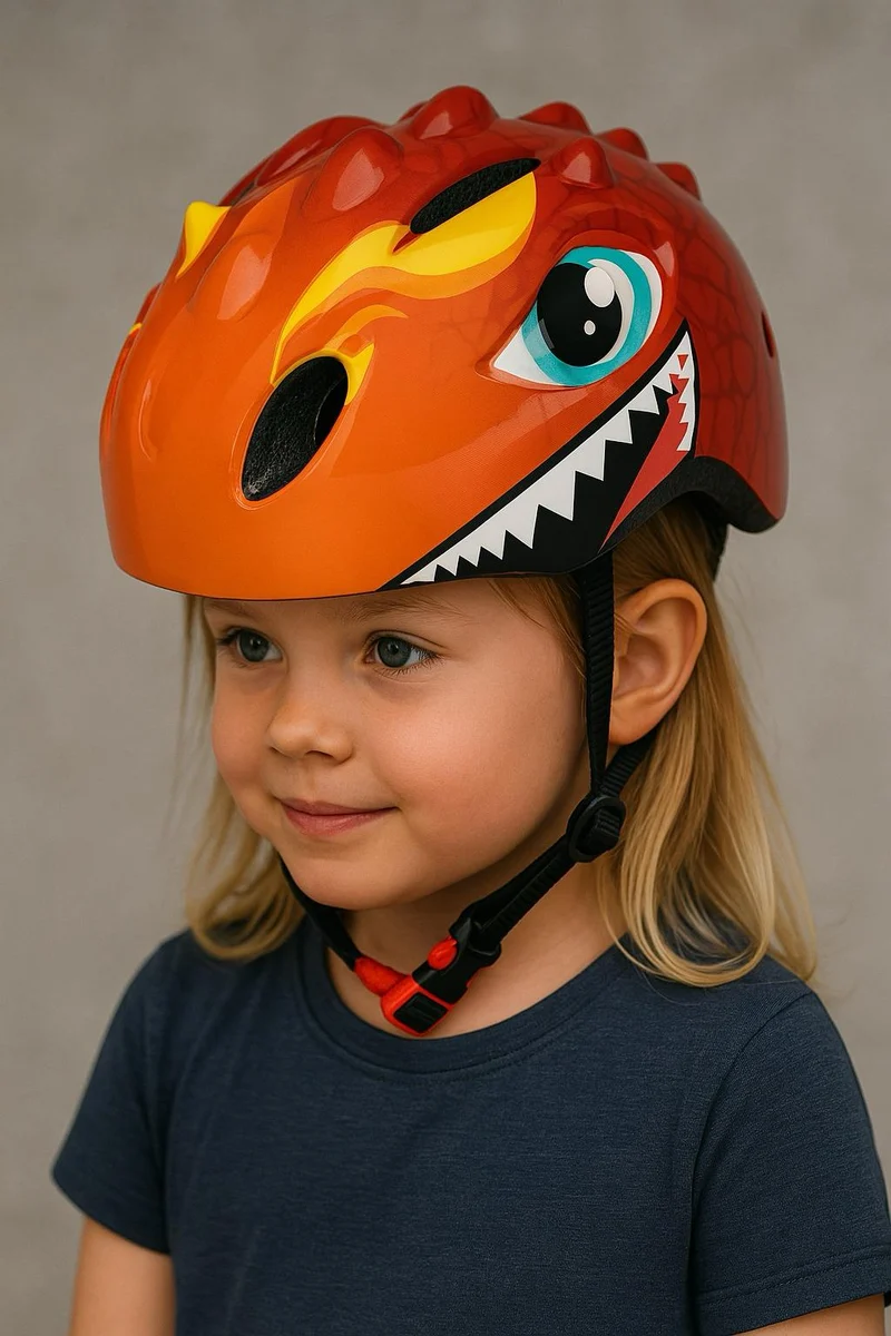 Fietshelm Kinderen - Kinderhelm Dino XS 46/51cm