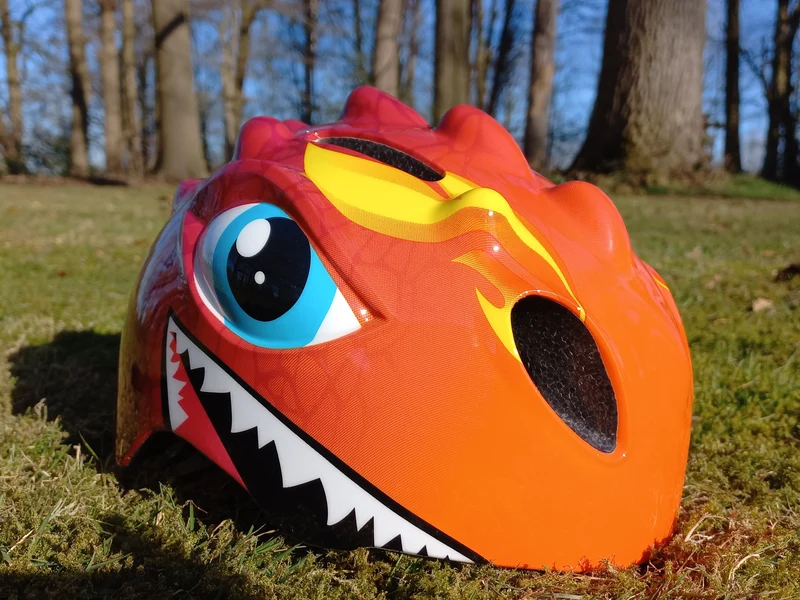 Fietshelm Kinderen - Kinderhelm Dino XS 46/51cm