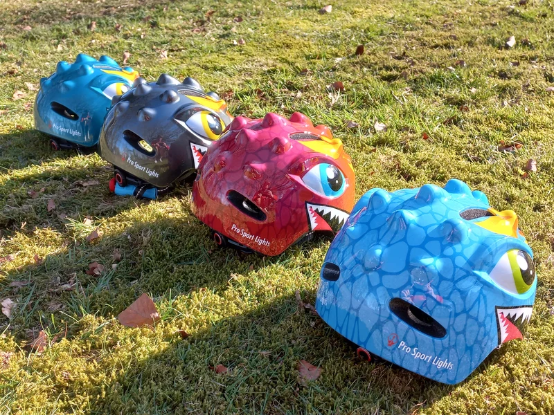 Fietshelm Kinderen - Kinderhelm Dino XS 46/51cm