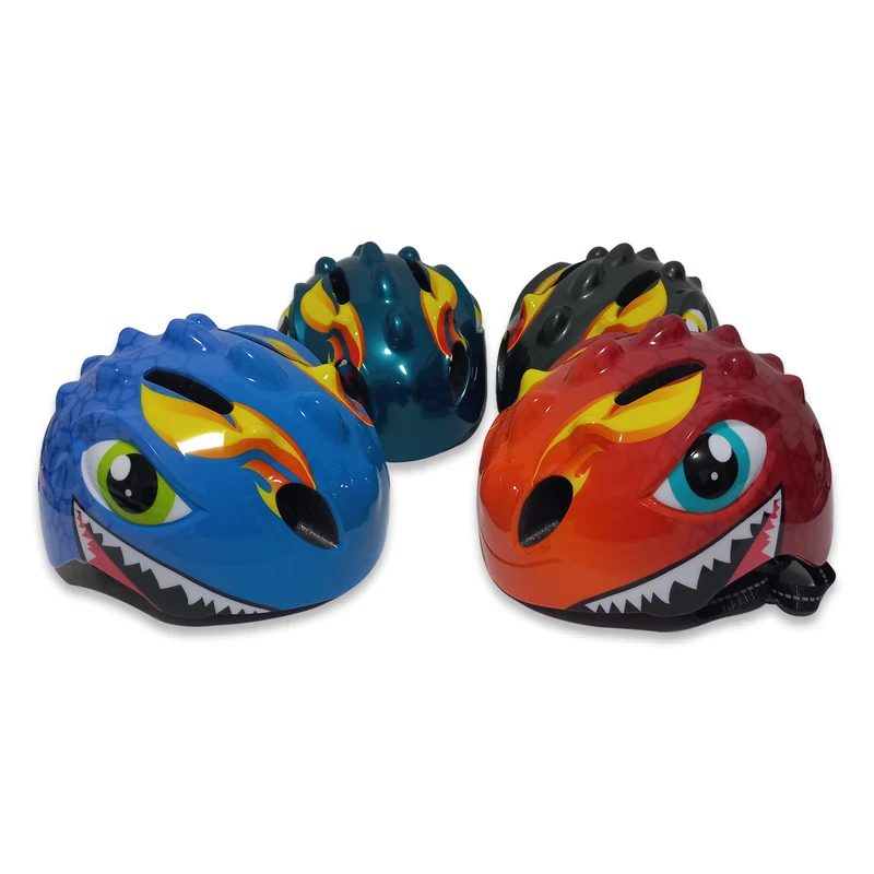 Fietshelm Kinderen - Kinderhelm Dino XS 46/51cm