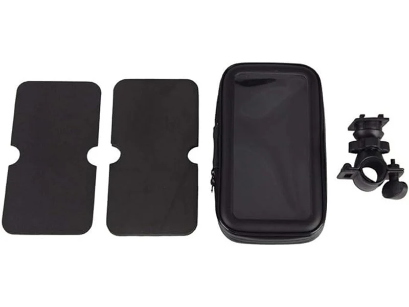 Telefoonhouder Fiets Waterdicht Zwart 360 Graden Draaibaar GSM Houder Motor