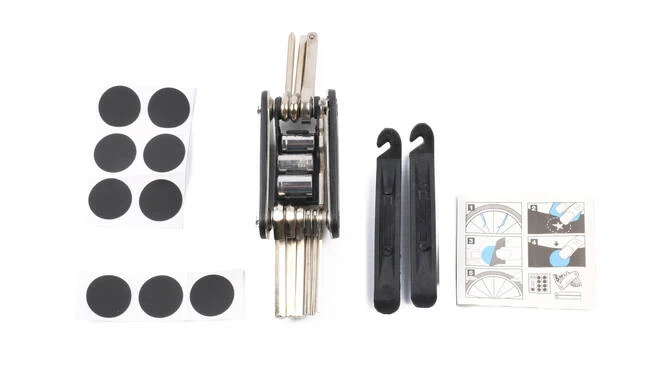 Benson Fiets Banden Reparatieset Met Tas - 17 delig