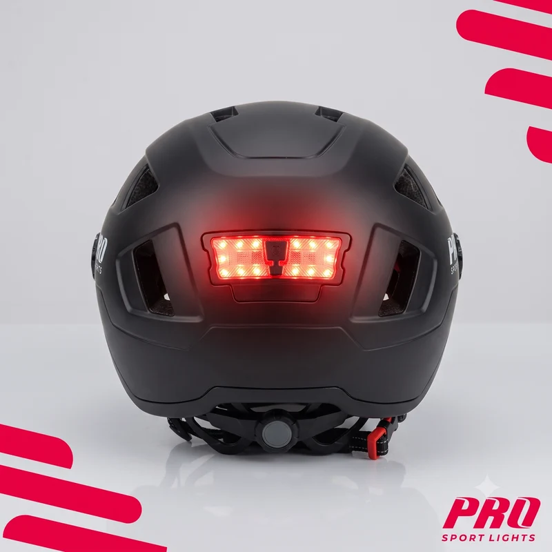 Pro Sport Lights Speed Pedelec Helm Ice NTA 8776 – LED, 2 Vizieren & Oorwarmers
