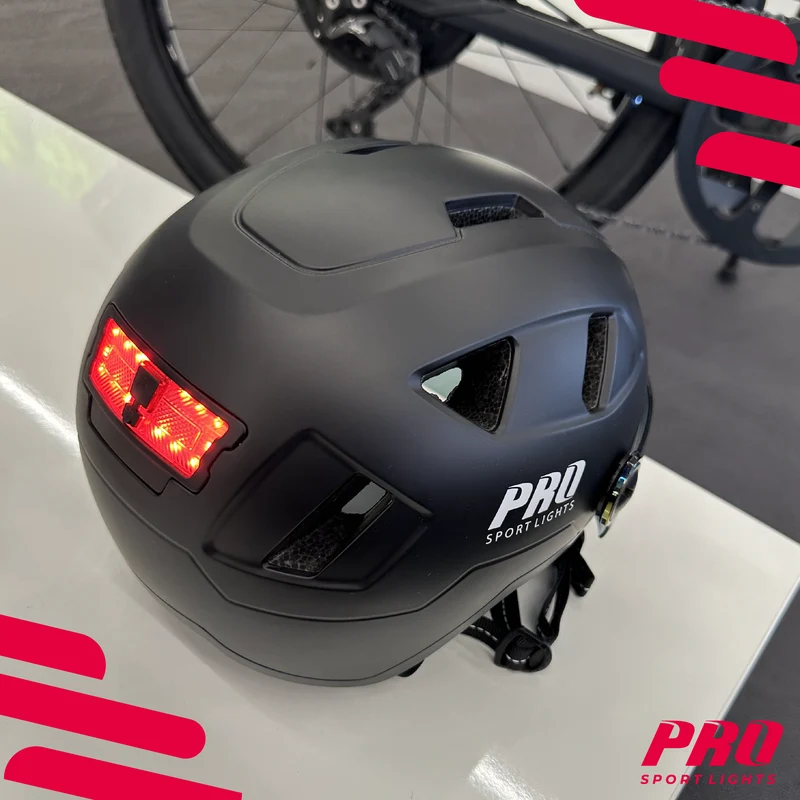 Pro Sport Lights Speed Pedelec Helm Ice NTA 8776 – LED, 2 Vizieren & Oorwarmers