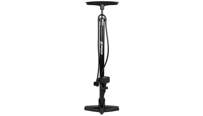 Fietspomp Dubbel Ventiel - 11 bar Vloerpomp Zwart