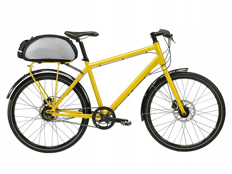 Enkele Fietstas Achter - 13 Liter - Grijs/Zwart - Elektrische Fiets