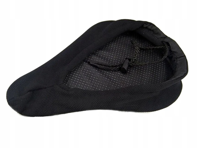 Zadelhoes Comfort Fiets - Gelkussen Zwart