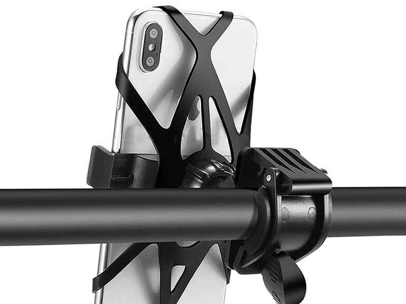 Telefoonhouder Fiets Zwart 360 Graden Verstelbaar GSM Houder Universeel