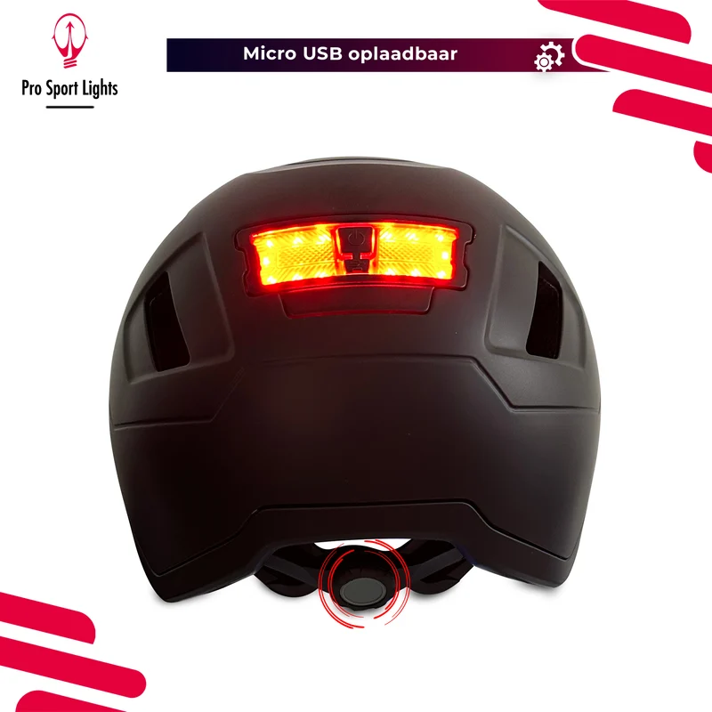Pro Sport Lights Ice Helm Zwart NTA 8776 – 2 Vizieren & Oorwarmers