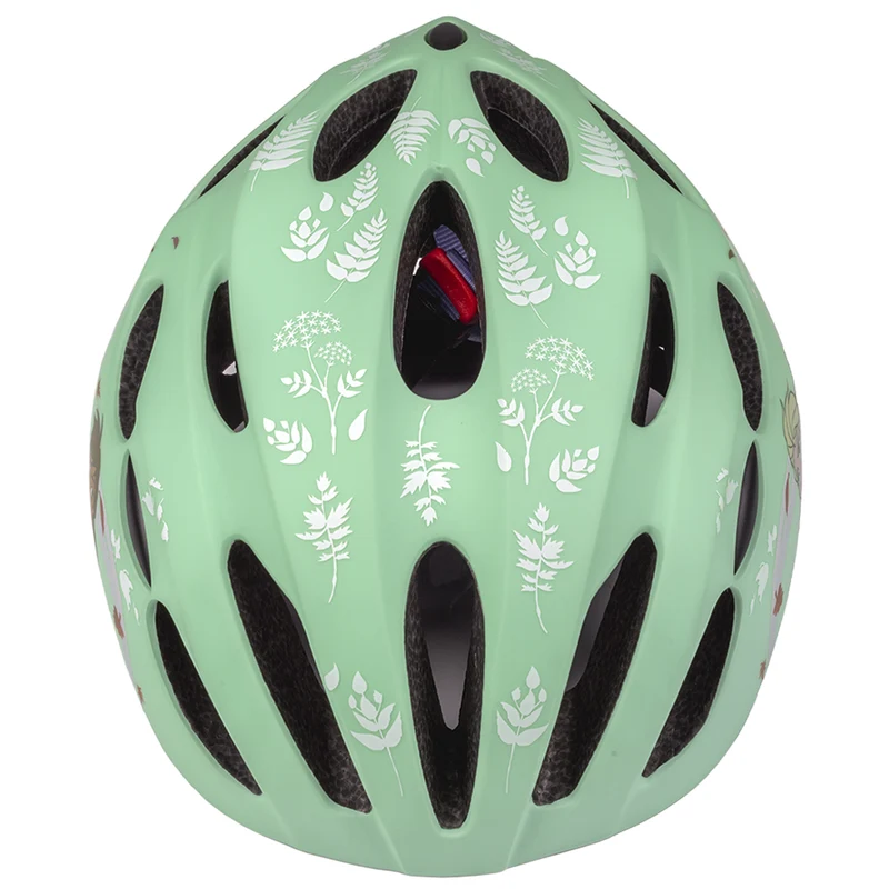 Kinderhelm Fiets Meisjes Frozen 2 Mint/Paars 52-56 cm Fietshelm Kinderen