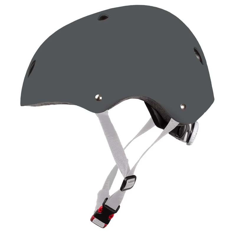 Fietshelm Kind Grijs Kinderhelm 52-56 cm Skate Step Fiets Kinderen