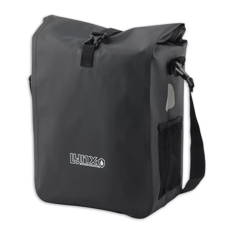 Enkele Fietstas Zwart - 21 Liter - Schouderband Tas Fiets