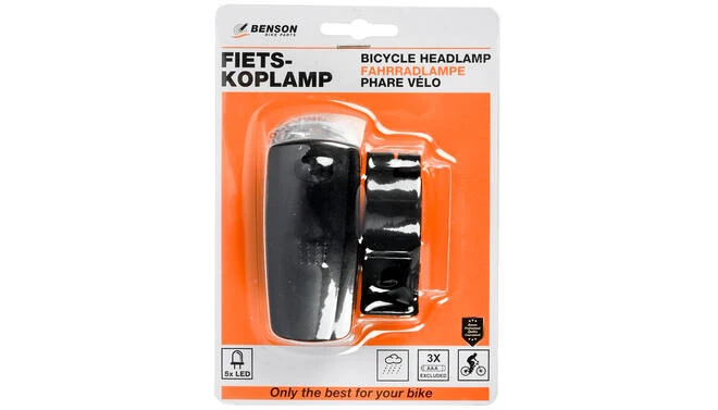 Fiets Koplamp 5 LEDs Fietsverlichting Voorlicht