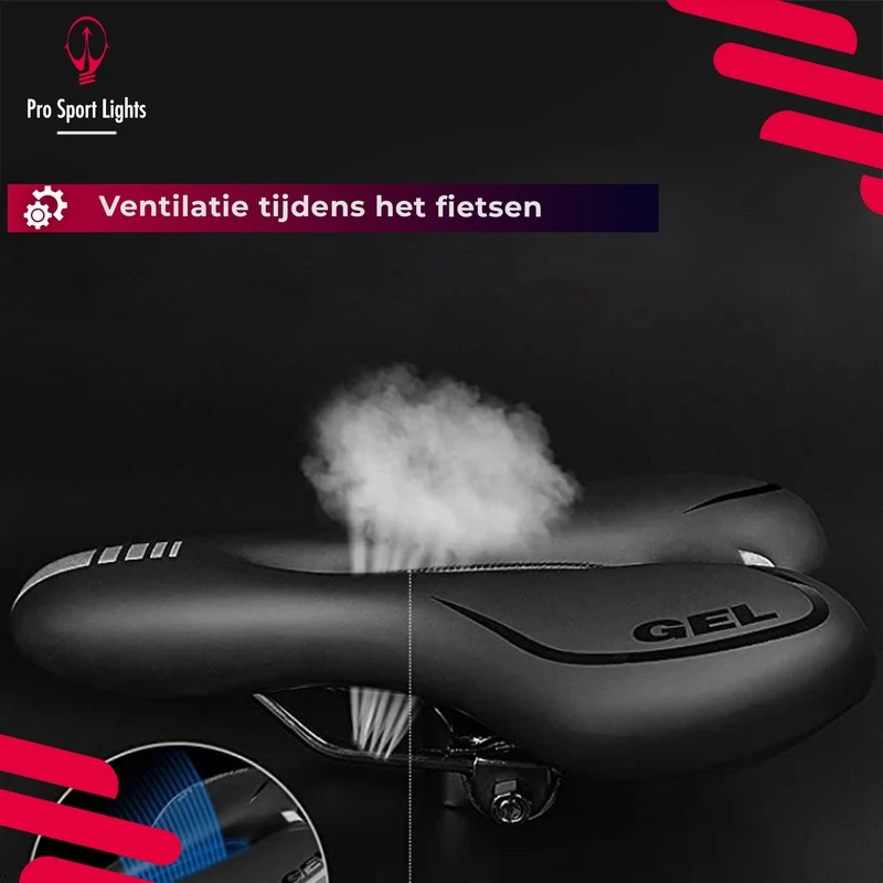 Fietszadel Unisex Selle Gel comfort Fiets Zadel Racefiets Dames Heren Royal