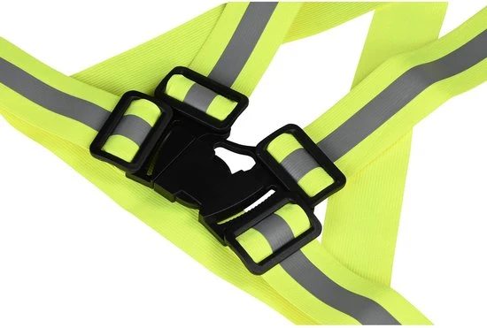 Veiligheidsvest met Reflecterende Strepen - Universele Pasvorm One Size