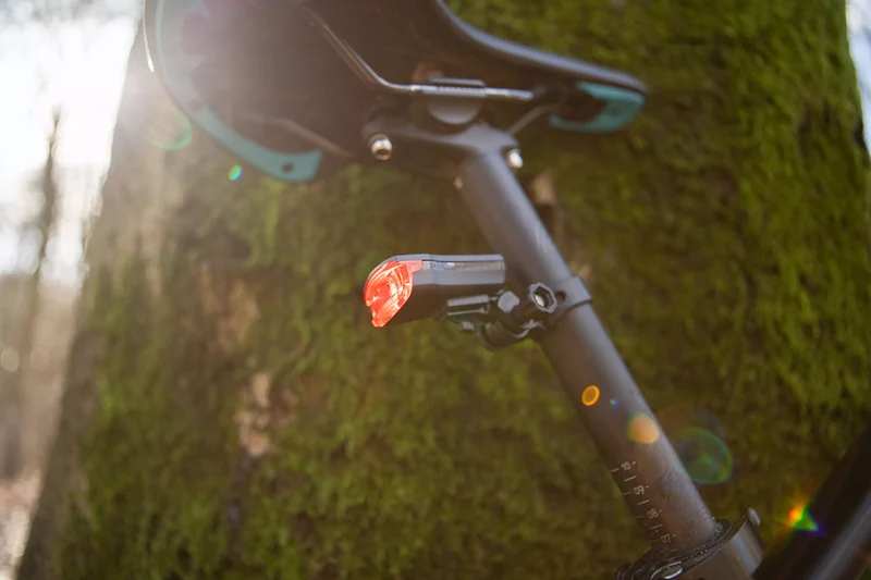 Fietsverlichting Achterlicht Fiets USB Oplaadbaar Met Remsensor
