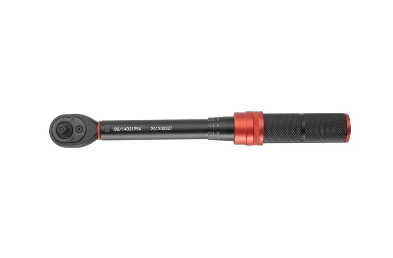 Pro Sport Lights Momentsleutel Fiets 2–24 Nm – Rood/Zwart, 1/4″