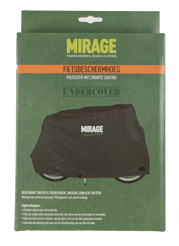 Waterdichte Fietshoes voor 1 Fiets – Zwart