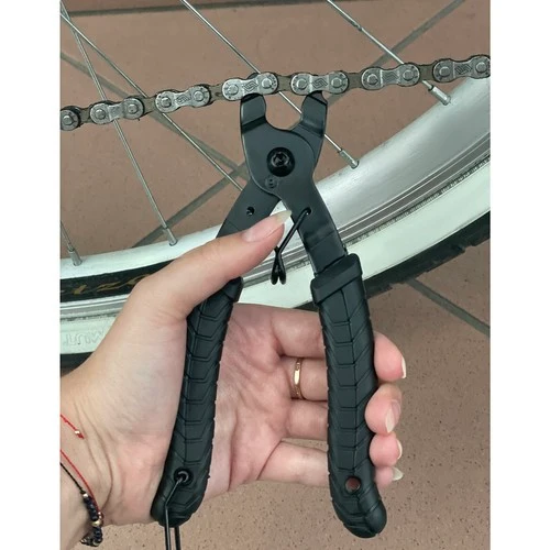 Fietsgereedschap Kettingtang Missing Link Connector Kettingschakel Tang Zwart