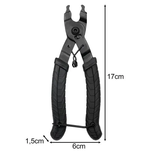 Fietsgereedschap Kettingtang Missing Link Connector Kettingschakel Tang Zwart