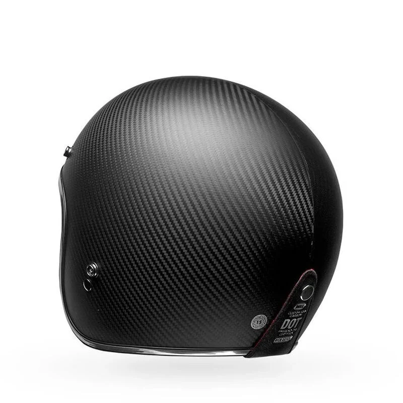 Bell Custom 500 Carbon Open Face Motorcycle Helmet