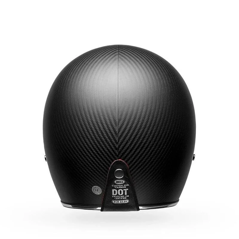 Bell Custom 500 Carbon Open Face Motorcycle Helmet