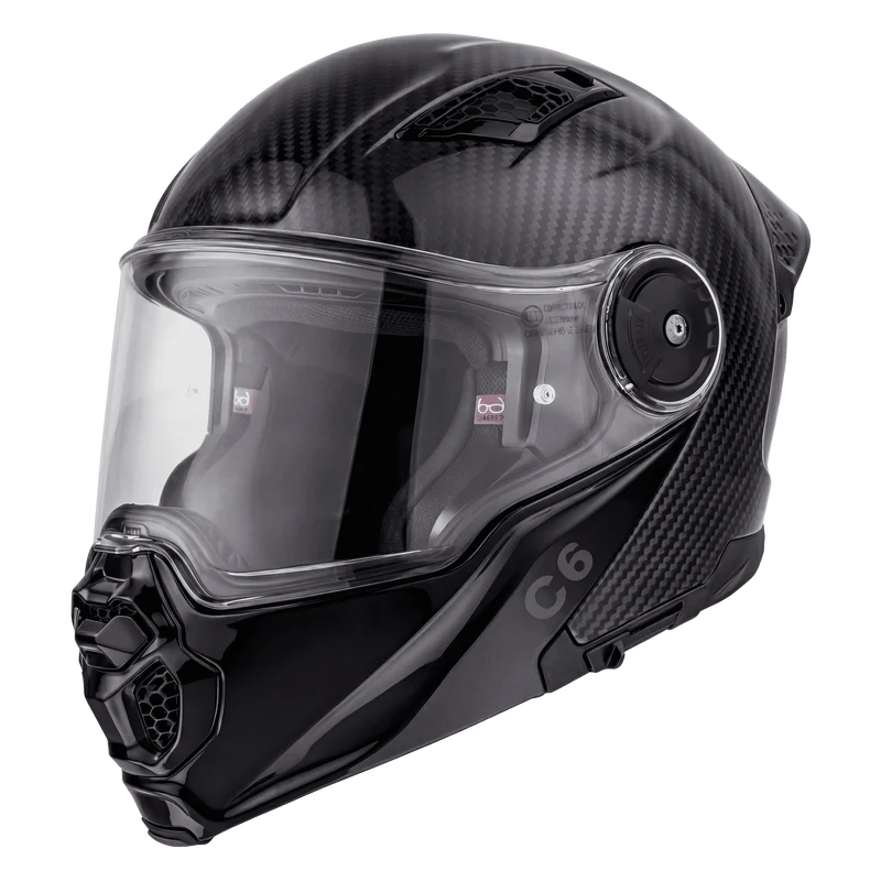 Daytona C6 Carbon Fiber Modular Motorcycle Helmet