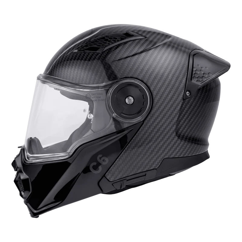 Daytona C6 Carbon Fiber Modular Motorcycle Helmet