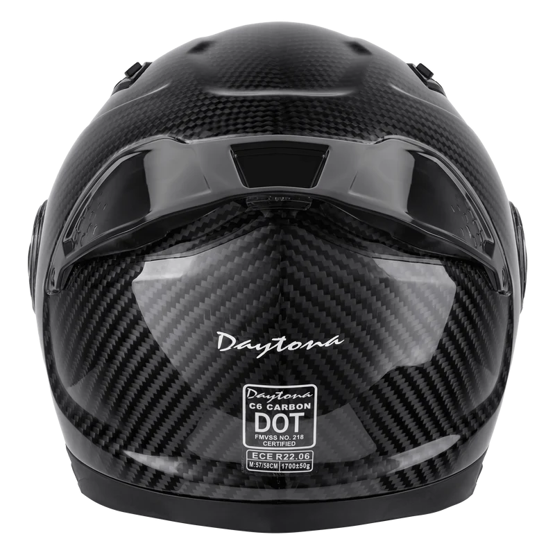 Daytona C6 Carbon Fiber Modular Motorcycle Helmet