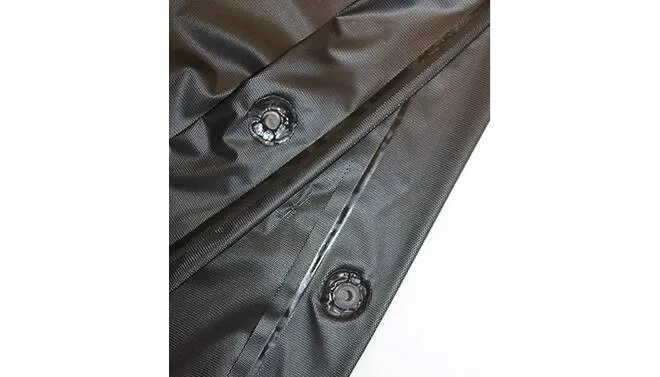 Regenponcho Zwart met Capuchon - Universele Maat Regenjas