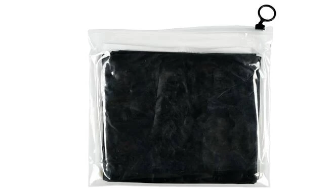 Regenponcho Zwart met Capuchon - Universele Maat Regenjas