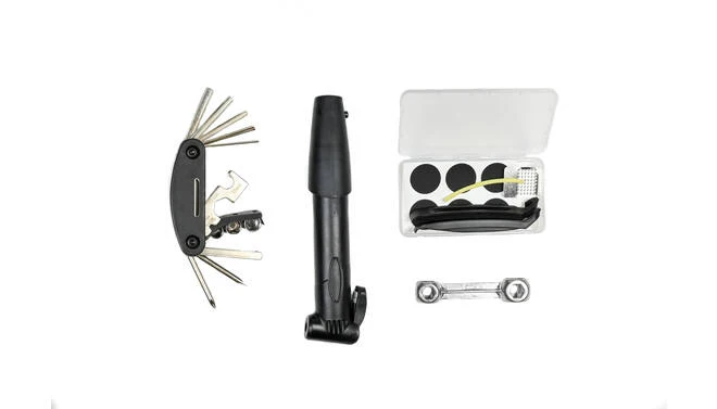 Fiets Reparatieset Deluxe - 16 tools - Met Tas - Fietsgereedschap