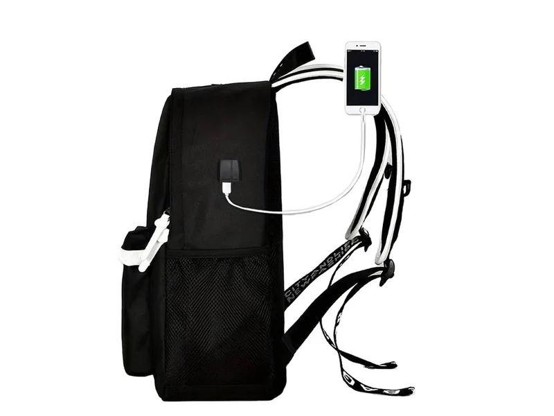 Rugzak Jongens Voor School of Sport Met LED 19 Liter Schoolrugzak - USB Oplaadpoort