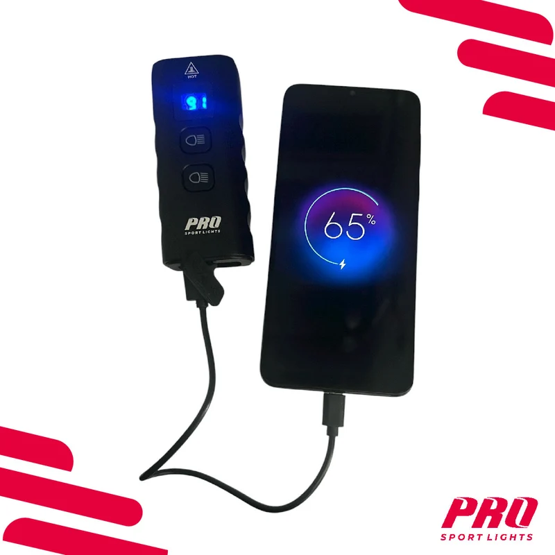 Voorlicht Performance 1800 Lumen Fietsverlichting - Racefiets/MTB Pro Sport Lights