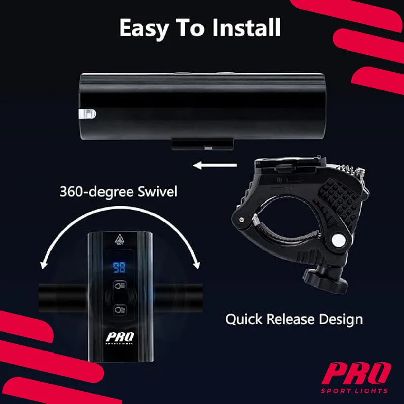 Fietsverlichting Voorlicht Performance 1200 Lumen LED Pro Sport Lights
