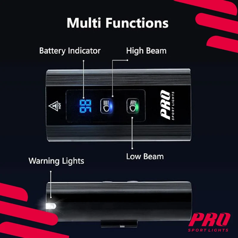 Fietsverlichting Voorlicht Performance 1200 Lumen LED Pro Sport Lights