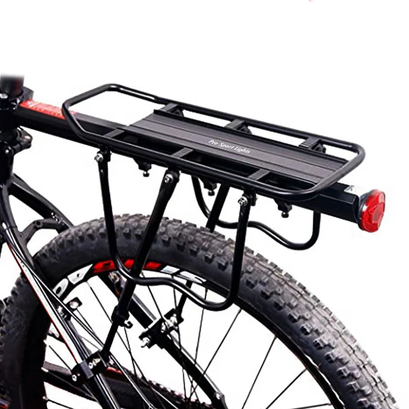 Pro Sport Lights Verstelbare MTB-Bagagedrager – Aluminium, tot 50 kg