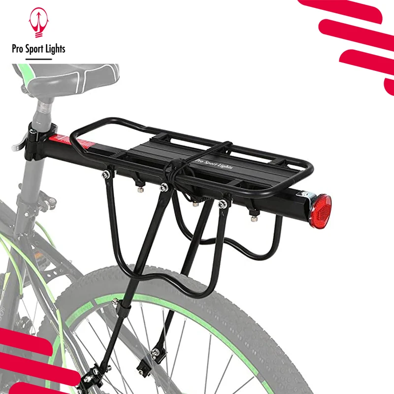 Pro Sport Lights Verstelbare MTB-Bagagedrager – Aluminium, tot 50 kg