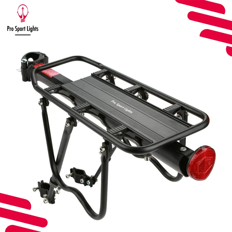 Pro Sport Lights Verstelbare MTB-Bagagedrager – Aluminium, tot 50 kg